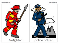 Community Helper Cards