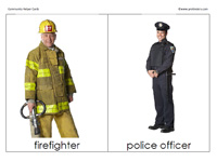 Community Helper Cards
