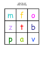 Letter Tile Mat