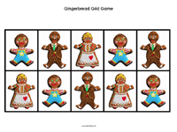 Gingerbread Grid Game