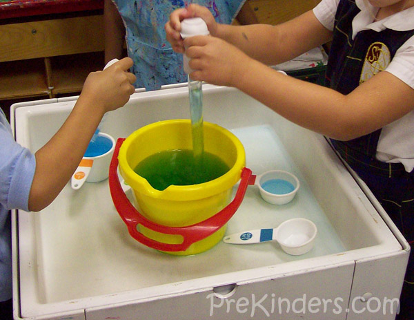 Sensory Table Ideas - PreKinders