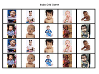 Baby Grid Game 20 Spaces Grid Games