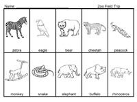 Zoo Field Trip