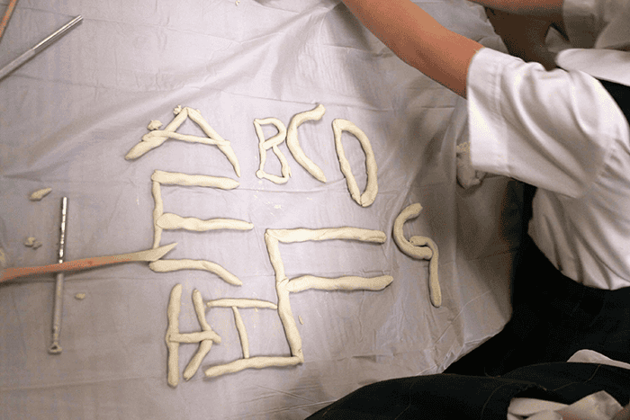 clay letters clay letters