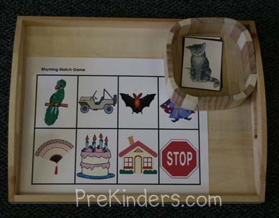 rhyming cards printable