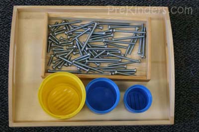 sort-bolts sorting bolts