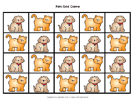 Pet Grid Game