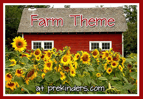 Preschool Craft Ideas Nursery Rhymes on Pre K   Preschool Theme Ideas For Learning About Farms  Farm Animals