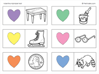 Valentine Letter Sounds Phonics