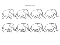 Elephant  Bingo