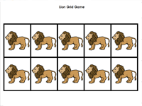 Lion Grid Game