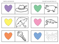 Valentine Letter Sounds Phonics