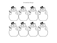 Snowman Stamping  Game