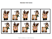 Christmas Grid Game