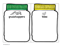 Bug Jar Math Printables - PreKinders