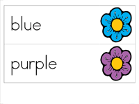 Garden Word Cards