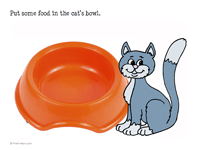 Cat Play Dough Mat