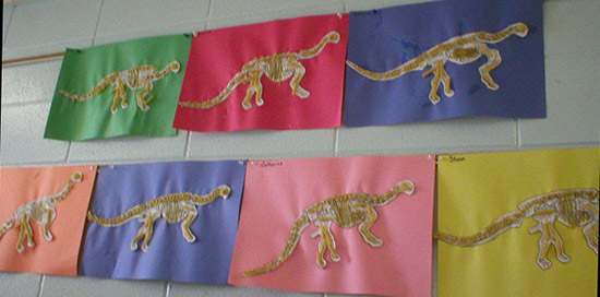 Dinosaur Pasta Skeleton Dinosaur Pasta Skeleton