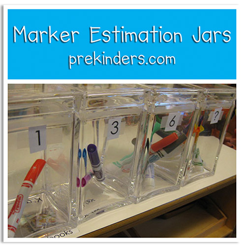 marker estimation jars @ prekinders.com