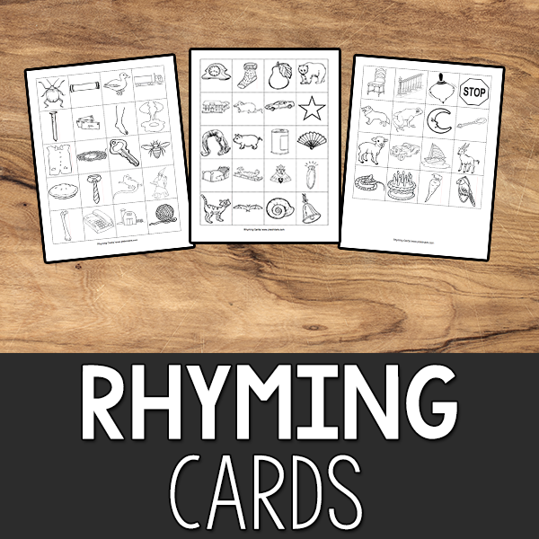 Rhyming Cards - PreKinders