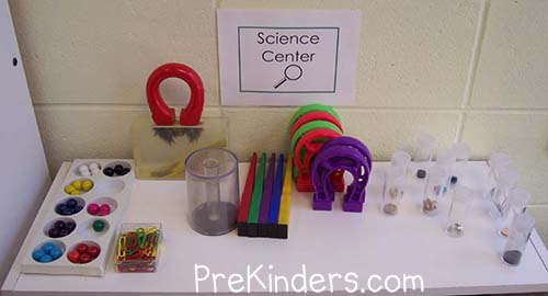 Magnets In The Science Center Prekinders