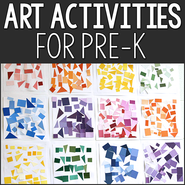 Painting Activities for PreK PreKinders