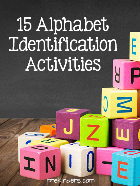 Alphabet Letter Identification Activities PreKinders