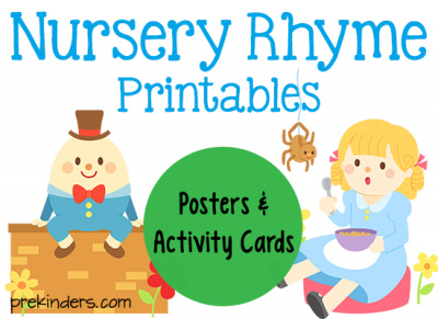 Nursery Rhyme Printables - PreKinders Preschool Activities