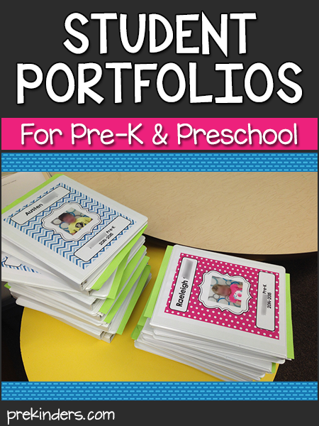 Pre K Student Portfolios PreKinders