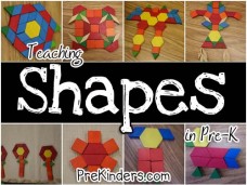 Teaching Shapes In Pre-k - Prekinders Preschool Activities