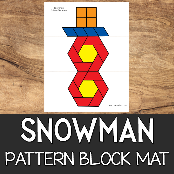 Christmas Pattern Block Templates-Free Printable Shape Mats