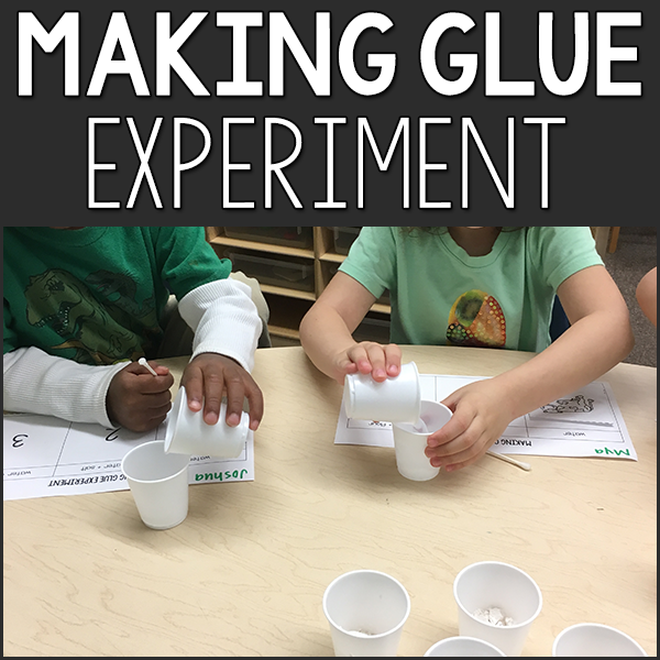 Making Glue Experiment - PreKinders