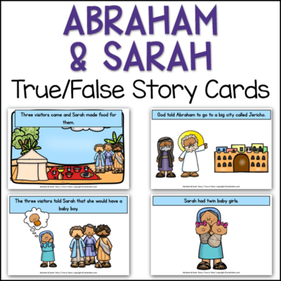 Abraham & Sarah: Christian Preschool Activities - PreKinders Preschool ...