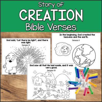 Story of Creation: Christian Preschool Activities - PreKinders ...