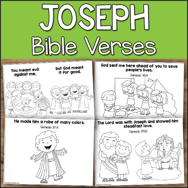 Joseph & the Coat of Many Colors: Christian Preschool Activities ...