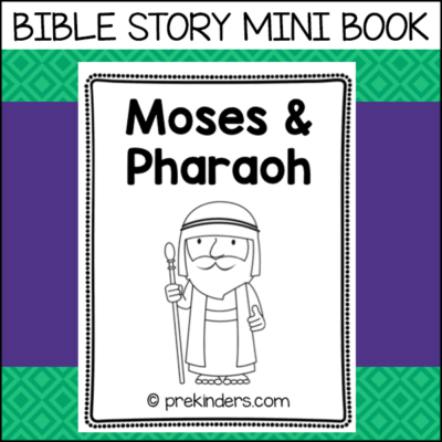 Moses & Pharaoh: Christian Preschool Activities - PreKinders Preschool ...