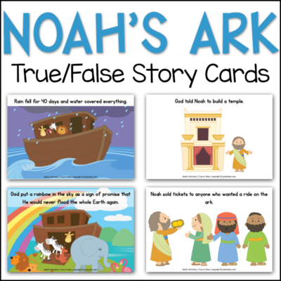 Noah's Ark: Christian Preschool Activities - PreKinders Preschool ...