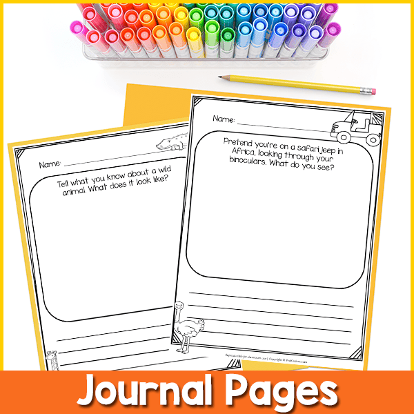 journal pages