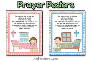 Children's Prayer - PreKinders Preschool Activities