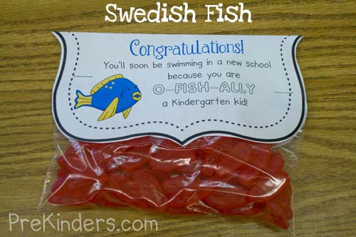 Swedish Fish End of Year Gift - PreKinders