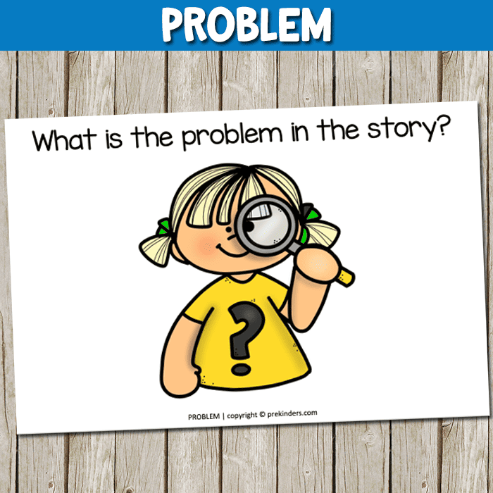 problem story elements printable 