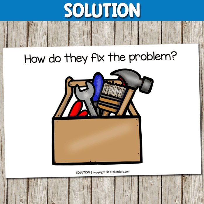 solution story elements printable 