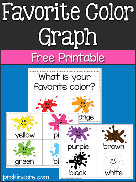Color Chart for Kids - worksheetspack