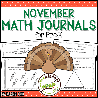 TPT Math Journals November