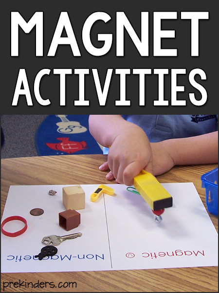 explaining magnets to preschoolers