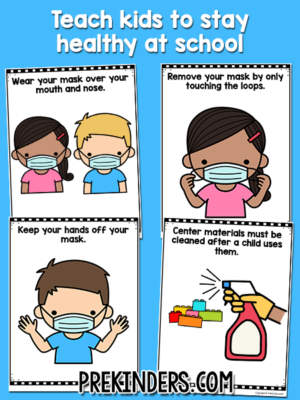 Health and Hygiene Posters for Preschool, Pre-K - PreKinders Preschool ...