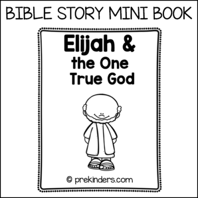 Elijah: Christian Preschool Activities - PreKinders