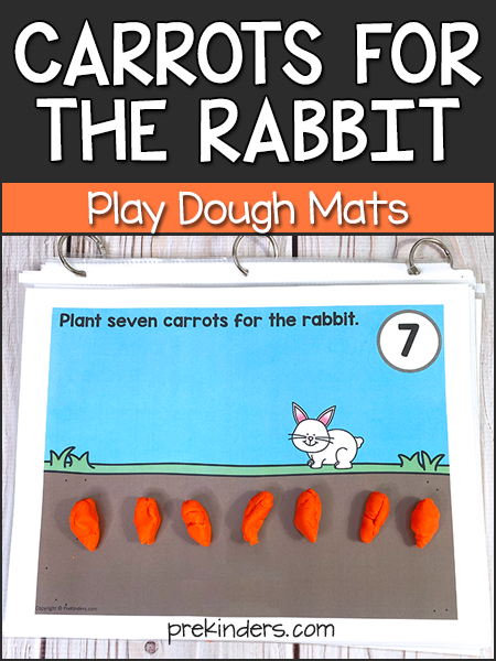 Play Dough Math Mats - PreKinders