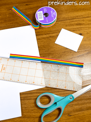 Rainbow Measurement Activity for Preschool Math - PreKinders Preschool ...