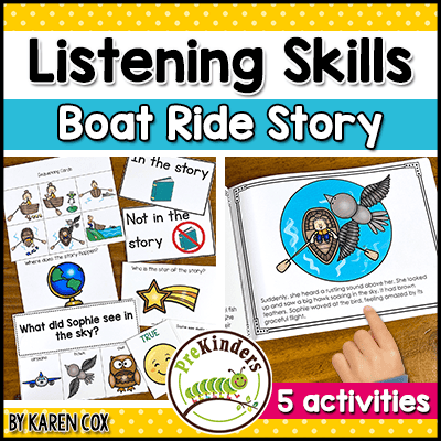 listening story comprehension spring story